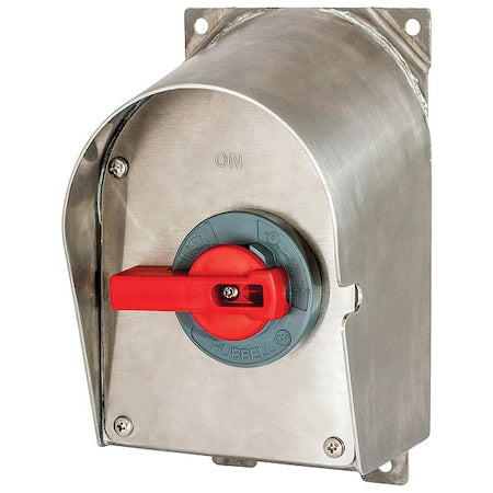 Hubbell Wiring Device-Kellems HBLDS10SSR - Nonfusible, Motor Disconnect Switch, Heavy Duty, 600 V, 3 PST