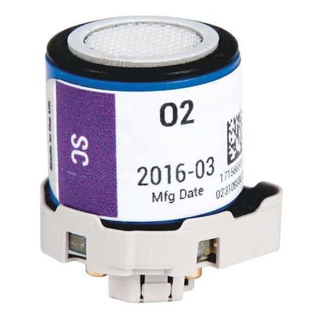 Industrial Scientific 17156650-3 - Gas Detector Sensor,Electrochemical,Oxygen