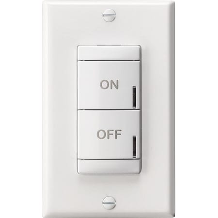 Lithonia Lighting SPODMR WR WH K1 - Wall Mount Sensor, Wireless, White, 450 sq ft, Fluorescent, Incandescent, LED