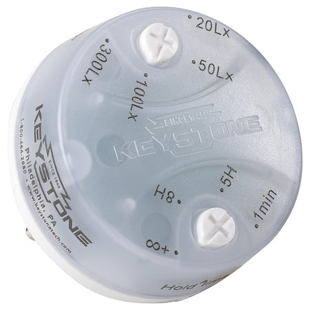Keystone KTS-PIR1-12V-AUX - Sensor, Hard Wired, White, 26 sq ft, LED