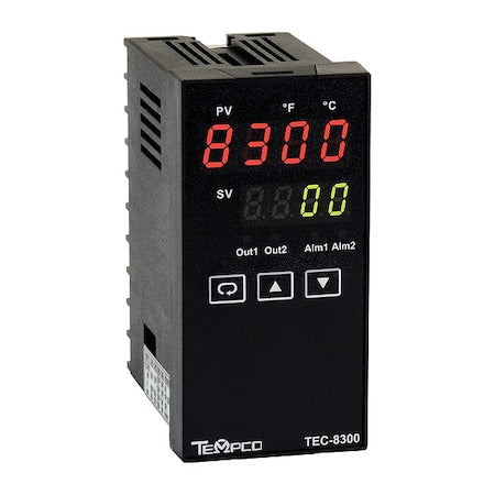 Tempco TEC33001 - Temp Controller,Prog,90-264 V,Relay2 A
