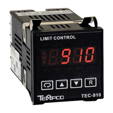 Tempco TEC16001 - Temp Controller,Prog,90-250 V,Relay2 A