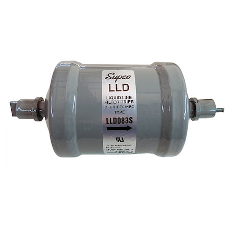 Supco LLD083S - Liquid Line Dryer,3/8" ODF,8"cu.