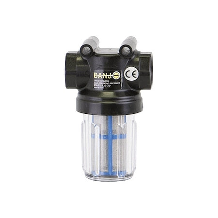 Banjo LSTM075-50C - Inline Strainer, 4 1/4 in H, 297 micron