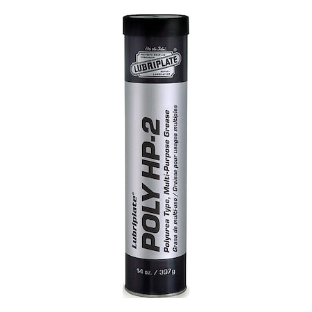 Lubriplate L0191-098 - Multipurpose Grease, 14 oz, Cartridge, Mineral Base, 390 Degrees F Max Op Temp, Blue
