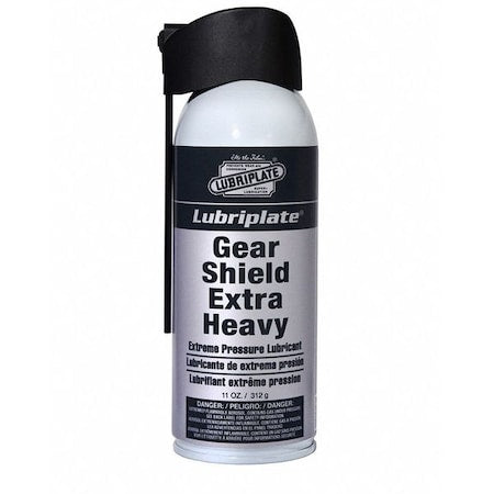 Lubriplate LBRP152063 - Lubricant, 11 oz, Aerosol Spray Can, Mineral Base, 275 Degrees F Max Op Temp, Black, Spray-Lube A Series