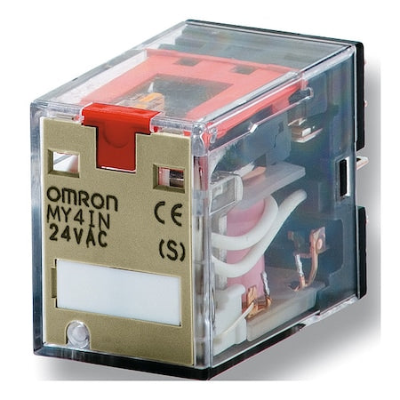 Omron MY4-02-DC24 - Solder, General Purpose Relay, Square, 37.7 m A, 14 Pins, PCB