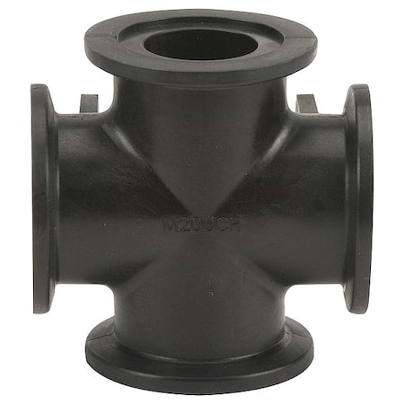 Banjo M200CR - PP,Cross,2in Flange,Flange