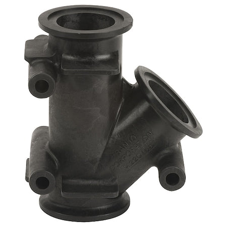 Banjo M220Y45 - Flange,2",Full Port ,Elbow,6 15/16" L