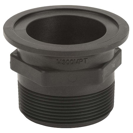 Banjo M300MPT - PP, Flange, 3 in, 3 in NPT