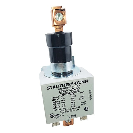 Struthers-Dunn M60A-120VAC - Mercury Displacement Contactor,1 NO,120 VAC