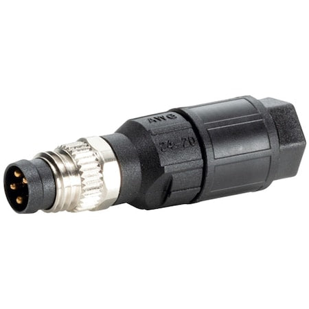 Murrelektronik 7000-08325-0000000 - Cordset,Straight,48 V,4 A