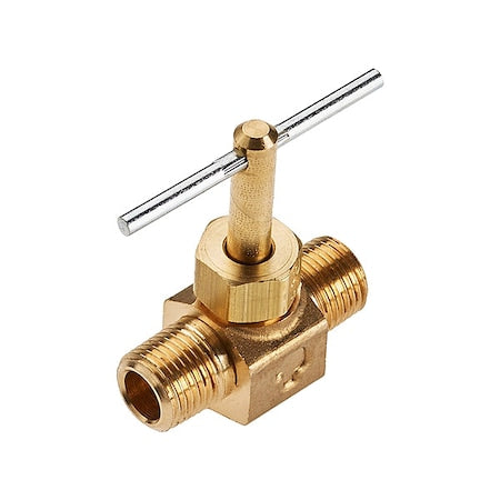 Parker NV107P-2 - Needle Valve,1/8 In.,Male Pipe-Male Pipe