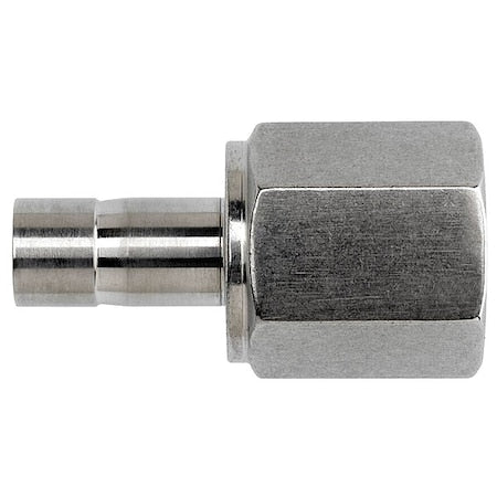 Brennan Industries N2430-04-06-SS - Strt, SS, Tube Stem 1/4 in, FNPT 1/2 in
