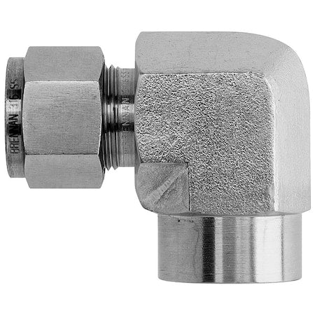 Brennan Industries N2502-08-06-SS - Elbow, SS, Comp. 1/2 in, FNPT 3/8 in