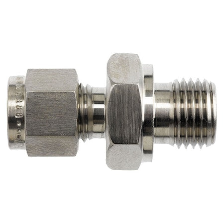 Brennan Industries N7002-08-04-SS - Strt, SS, Comp. 1/2 in, MBSPP 1/2 in