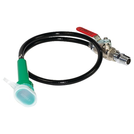 Hughes OPT50 - Handheld Drench Hose for Use with Keg-Mounted Eye Wash
