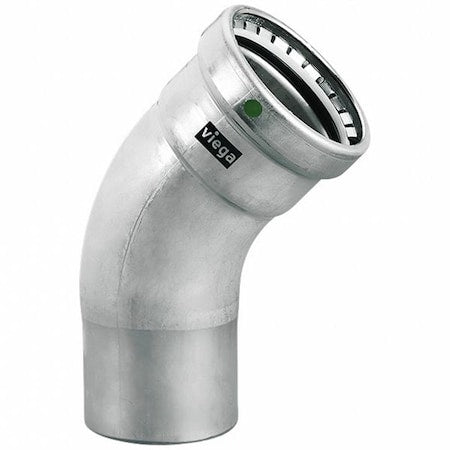 Viega 90550 - Elbow, SS, Press-fit 3 in, FTG 3 in