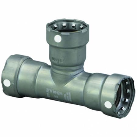 Viega 84365 - Tee, Steel, Press-fit 1/2", 1/2", 1/2"