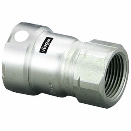 Viega 91260 - Strt,SS,Press-fit11/2in,FNPT11/2in