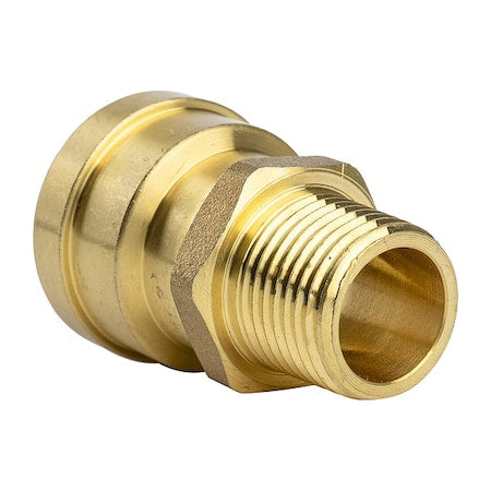 N/A LF84212MR - Strt,Brass,Push-Fit3/4in,MNPT1/2in