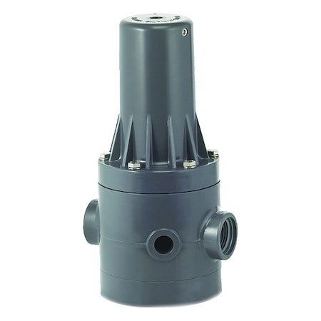 Plast-O-Matic PRHM100V-PV - Pressure Regulator,1 In,5 to 125 psi