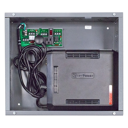 Functional Devices-Rib PSH850-UPS-STAT - UPS System, 850 VA, Line Interactive, Out: 120 V AC In: 120 V AC