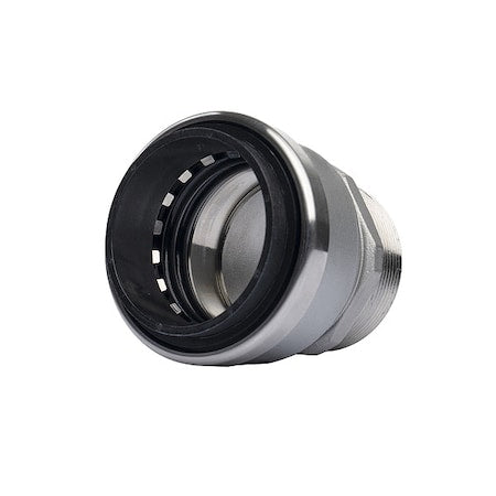 SS872MR - Strt, SS, Push-Fit 2 in, MNPT 2 in