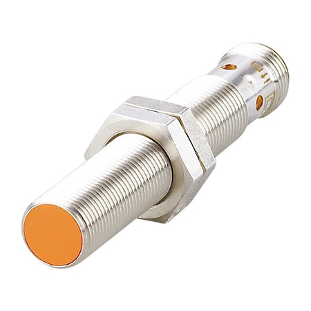 Ifm IFS212 - Cylindrical, Inductive Proximity Sensor, 12 mm Dia., Brass, M12, 3 Wires, Shielded