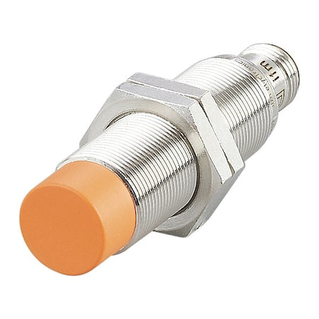 Ifm IGS213 - Cylindrical, Inductive Proximity Sensor, 18 mm Dia., Brass, M12, 3 Wires, Unshielded
