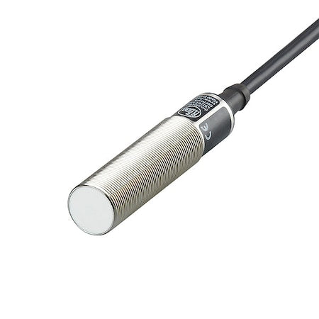 Ifm IG0328 - Cylindrical, Inductive Proximity Sensor, 18 mm Dia., PBT/Stainless Steel, 2 m, Bare Wire, 2 Wires, Shielded