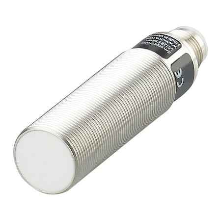 Ifm IG0344 - Cylindrical, Inductive Proximity Sensor, 18 mm Dia., Brass/PA/PBT, 1/2 in Connector, 2 Wires, Shielded