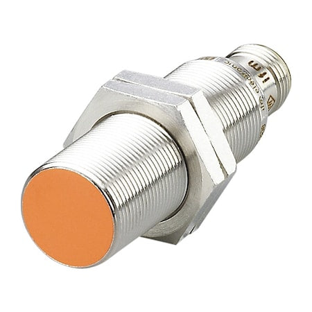 Ifm IG7102 - Cylindrical, Inductive Proximity Sensor, 18 mm Dia., Brass, M12, 3 Wires, Shielded