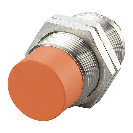 Ifm IIS236 - Cylindrical, Inductive Proximity Sensor, 30 mm Dia., Brass, M12, 3 Wires, Unshielded