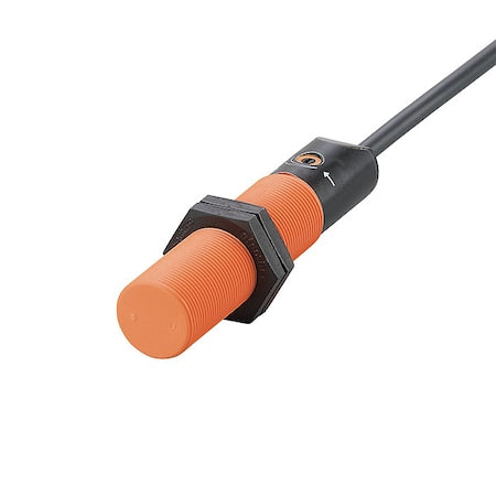 Ifm KG0009 - Capacitive, Cylindrical Proximity Sensor, 18 mm Dia., PBT, 2 m, Bare Wire, 2 Wires, Unshielded