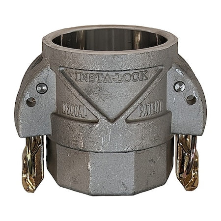 Insta-Lock QCG-D100 - Coupler with Locking Arms,1 x 1 In,250psi