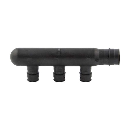 Uponor Q2237550 - EP Multi-port Tee,1/2 in Out,4.43 in L