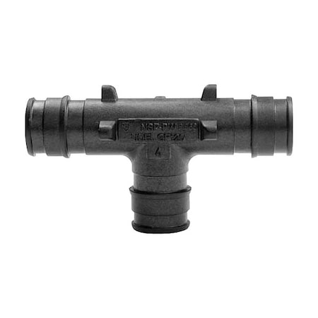 Uponor Q4751010 - Tee, Polymer, Barbed1in, 1in, 1in
