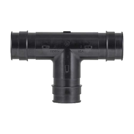 Uponor Q4753000 - Tee, Polymer, Barbed3in