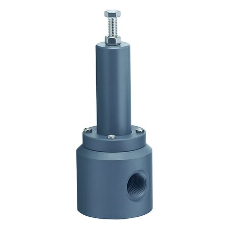 Plast-O-Matic RVT050V-PV - Pressure Relief Valve,1/2 In,5 to 100 psi