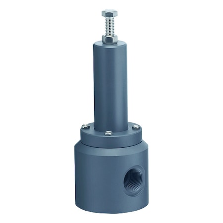 Plast-O-Matic RVT075V-PV - Pressure Relief Valve,3/4 In,5 to 100 psi