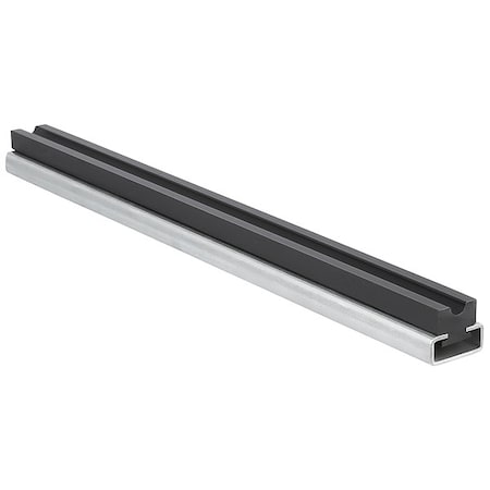 Mj May RBGWC-1/4-5FT - Belt Guide, Blk, UHMWPE, 0.79"W, 5'L