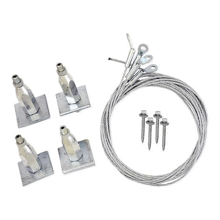 Durodyne 32026 - Suspension Kit,w/ 2" Wood Screw,250 lb