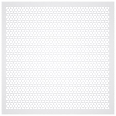 American Louver STR-PERF-2238-5PK - Square Perforated Diffusers, White