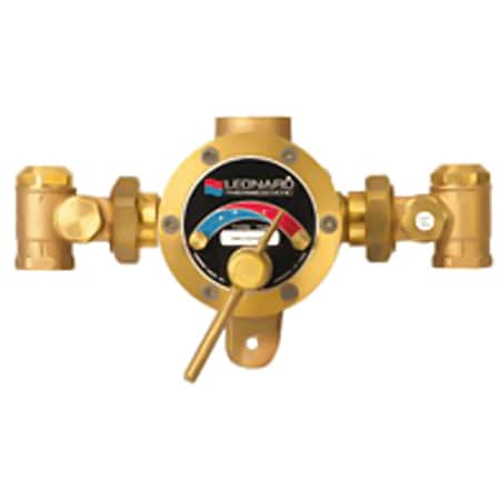 Leonard Valve TM-80-AT-LF-RF - Checkstop Valve,1 in Inlet