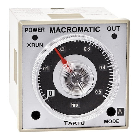 Macromatic TAA1U-G - Time Delay Relay, Octal, 6 Functions 100 to 240 V DC, 24 to 240 V AC, DPDT