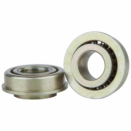 Wjb UGF.250X.6875 - Radial Ball Bearing, UGF.250 X6.875 Industry Number, Open Closure, 1/4 in Bore Dia, Steel