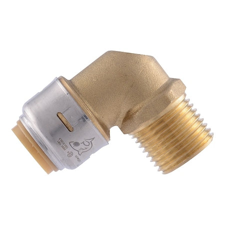 Sharkbite UR280 - Elbow,Brass,Push-Fit1/2",Push-Fit5/8"