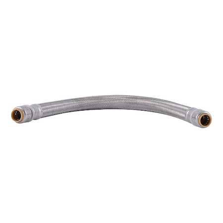 Sharkbite UR3008FX18G - Flexible Hose Connector,18 "L,200 psi