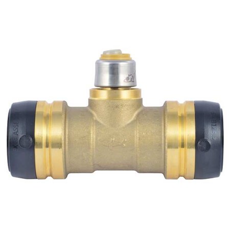 Sharkbite UXL08353516 - Tee,Brass,Push-Fit11/4",1/2",11/4"